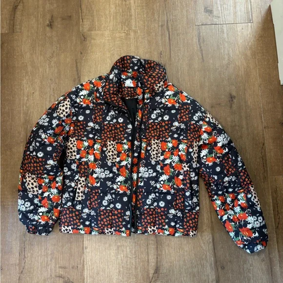 Stoic printed quilt puffer - Picture 2 of 3